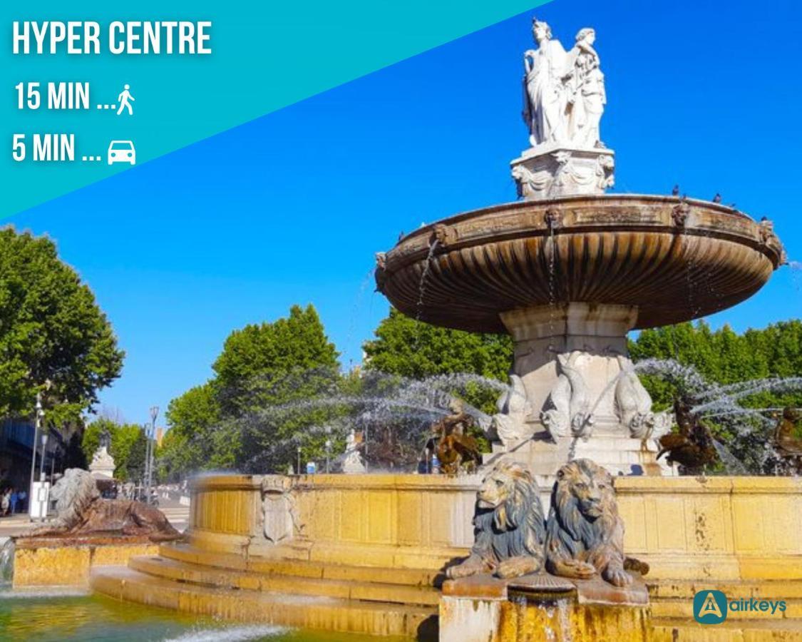 Studio Le Galice Avec Terrasse Et Parking 普罗旺斯地区艾克斯 外观 照片